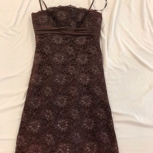 BCBG Maxazria size 4 burgundy dress